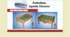 Desktop Screenshot of futbolinesnavarro.com